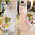 Feira Casar Vestidos de noiva e sapatos coloridos1