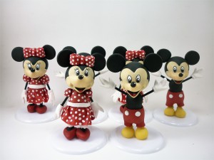 Enfeites mesa infantil Mickey Minnie